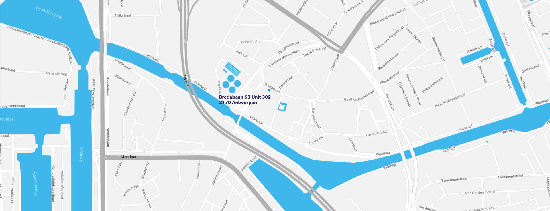 map BE