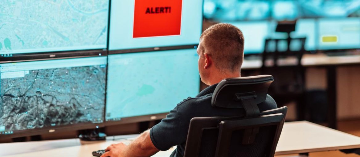Modern centralised security desk – not only for your restful sleep