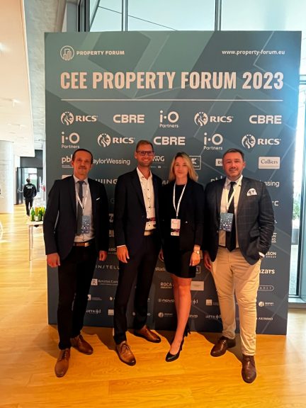 m2c team at property forum vienna 2023