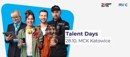 m2c bierze udział w targach pracy Talent Days w Katowicach 28.10