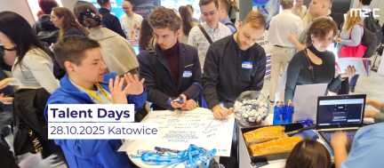 stoisko M2C na targach pracy Talent Days w Katowicach 28.10.2025