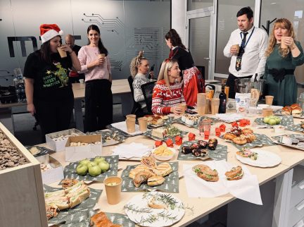 Vianočná atmosféra v nových priestoroch M2C Slovakia