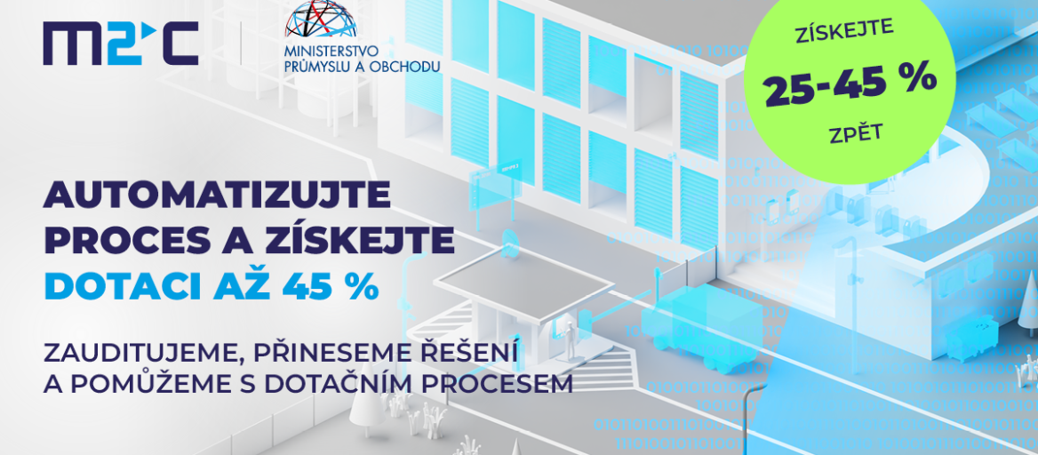 Ušetřete s M2C – Dotace digitální podnik