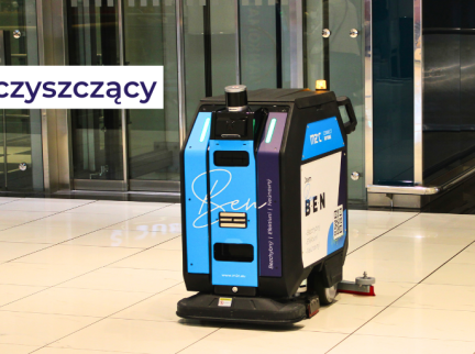 Efektywny robot czyszczący