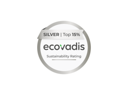 Großartige Neuigkeiten: Wir haben die EcoVadis-Silbermedaille für Nachhaltigkeit erhalten!
