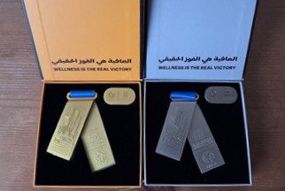 Roman Bašta na stupních vítězů v Abu Dhabi