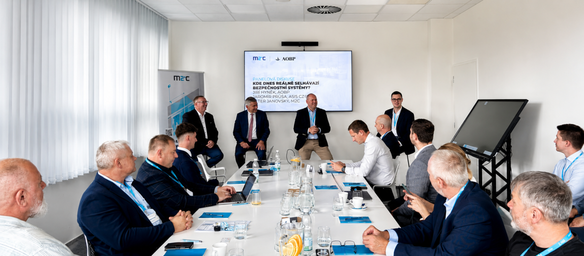 M2C a AOBP spojily odborníky nad tématem bezpečnosti kritických provozů