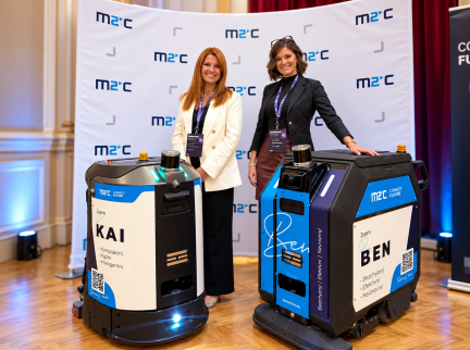 M2C Roboti KAI a BEN na veletrhu