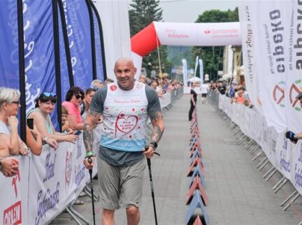 We participate in a charity run in Poland for a good cause
