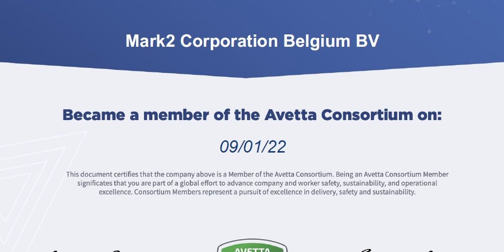 Belgian office is a member of the Avetta consortium